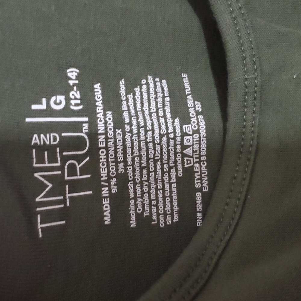 Time and tru,large, green - Picture 2 of 3